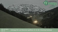 Archiv Foto Webcam Dienten: Ausblick Grünegg Alm 03:00
