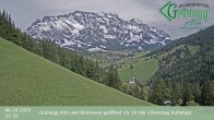 Archiv Foto Webcam Dienten: Ausblick Grünegg Alm 11:00