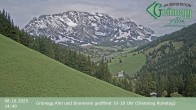 Archiv Foto Webcam Dienten: Ausblick Grünegg Alm 13:00