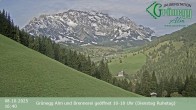 Archiv Foto Webcam Dienten: Ausblick Grünegg Alm 15:00