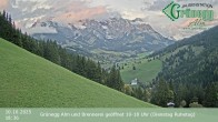 Archiv Foto Webcam Dienten: Ausblick Grünegg Alm 17:00