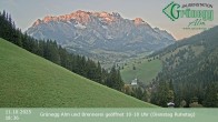 Archiv Foto Webcam Dienten: Ausblick Grünegg Alm 17:00