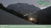 Archiv Foto Webcam Dienten: Ausblick Grünegg Alm 05:00