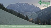 Archiv Foto Webcam Dienten: Ausblick Grünegg Alm 06:00