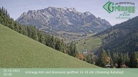Archiv Foto Webcam Dienten: Ausblick Grünegg Alm 09:00