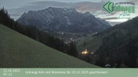 Archiv Foto Webcam Dienten: Ausblick Grünegg Alm 06:00
