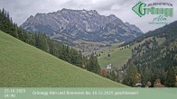 Archiv Foto Webcam Dienten: Ausblick Grünegg Alm 13:00