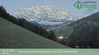 Archiv Foto Webcam Dienten: Ausblick Grünegg Alm 17:00