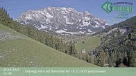 Archiv Foto Webcam Dienten: Ausblick Grünegg Alm 11:00