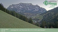 Archiv Foto Webcam Dienten: Ausblick Grünegg Alm 05:00