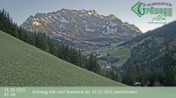 Archiv Foto Webcam Dienten: Ausblick Grünegg Alm 06:00