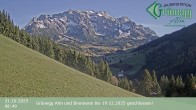 Archiv Foto Webcam Dienten: Ausblick Grünegg Alm 07:00
