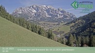 Archiv Foto Webcam Dienten: Ausblick Grünegg Alm 09:00