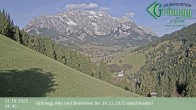 Archiv Foto Webcam Dienten: Ausblick Grünegg Alm 13:00