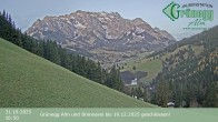 Archiv Foto Webcam Dienten: Ausblick Grünegg Alm 15:00