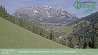 Archiv Foto Webcam Dienten: Ausblick Grünegg Alm 11:00