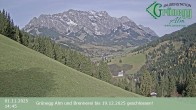 Archiv Foto Webcam Dienten: Ausblick Grünegg Alm 13:00