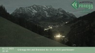 Archiv Foto Webcam Dienten: Ausblick Grünegg Alm 19:00
