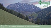 Archived image Webcam Dienten - View Grünegg Alm 05:00
