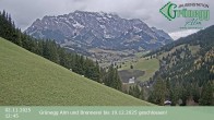 Archived image Webcam Dienten - View Grünegg Alm 11:00