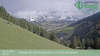 Archived image Webcam Dienten - View Grünegg Alm 09:00