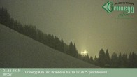 Archiv Foto Webcam Dienten: Ausblick Grünegg Alm 23:00