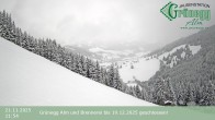 Archiv Foto Webcam Dienten: Ausblick Grünegg Alm 10:00