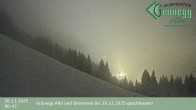 Archiv Foto Webcam Dienten: Ausblick Grünegg Alm 23:00