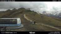 Archiv Foto Webcam Sesselbahn Col de Valvacin 17:00