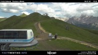 Archiv Foto Webcam Sesselbahn Col de Valvacin 15:00