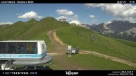 Archiv Foto Webcam Sesselbahn Col de Valvacin 17:00