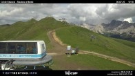 Archiv Foto Webcam Sesselbahn Col de Valvacin 17:00