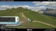 Archiv Foto Webcam Sesselbahn Col de Valvacin 15:00