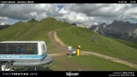 Archiv Foto Webcam Sesselbahn Col de Valvacin 17:00