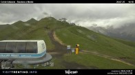 Archiv Foto Webcam Sesselbahn Col de Valvacin 13:00