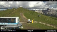 Archiv Foto Webcam Sesselbahn Col de Valvacin 17:00
