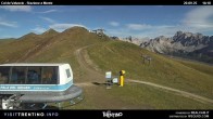 Archiv Foto Webcam Sesselbahn Col de Valvacin 15:00