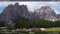 Archiv Foto Webcam Val di Fassa - Dirupi di Larséc 13:00