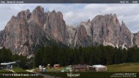 Archiv Foto Webcam Val di Fassa - Dirupi di Larséc 13:00