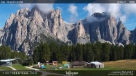 Archiv Foto Webcam Val di Fassa - Dirupi di Larséc 09:00