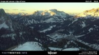 Archiv Foto Webcam Latemar-Gruppe 07:00