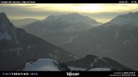 Archiv Foto Webcam Latemar-Gruppe 17:00