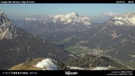 Archiv Foto Webcam Latemar-Gruppe 07:00