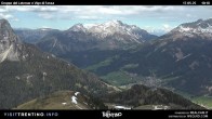 Archiv Foto Webcam Latemar-Gruppe 09:00