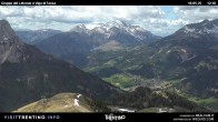Archiv Foto Webcam Latemar-Gruppe 11:00