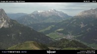 Archiv Foto Webcam Latemar-Gruppe 09:00