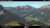 Archiv Foto Webcam Latemar-Gruppe 09:00