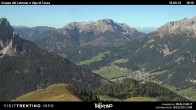 Archiv Foto Webcam Latemar-Gruppe 09:00