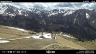 Archived image Webcam Fassatal - mountain hut Baita de Cruz 13:00