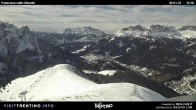 Archived image Webcam Fassatal Buffaure towards Vigo di Fassa 11:00